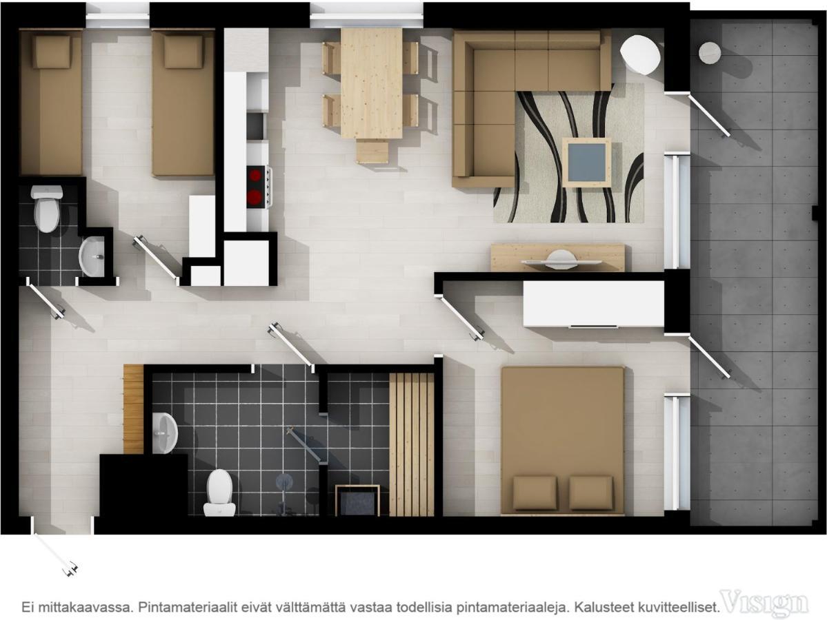 Levillas Tunturinlaita Apartments Kültér fotó